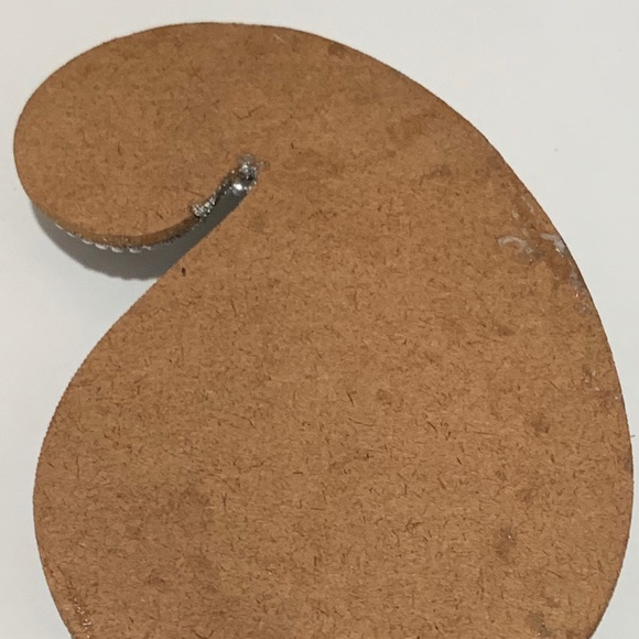 Tealight Candle Holder with Mirror and Stone Work - Picture 3 of 3